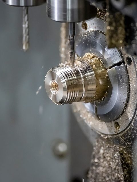 Precision Brass Component